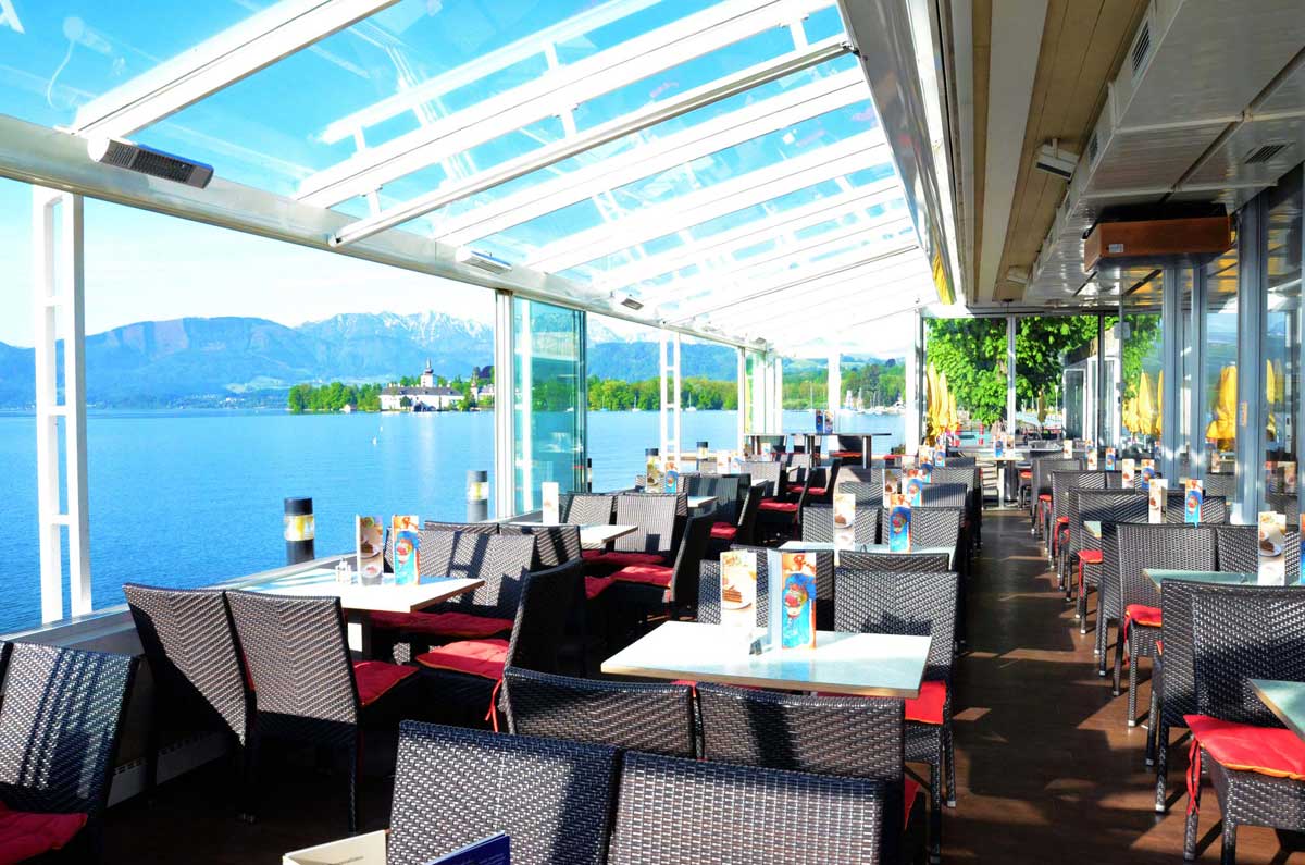 Terrasse Kaffee