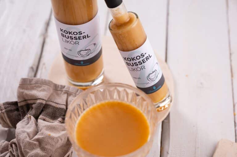 Kokosbusserl Likör